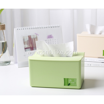 Creative Bamboo Fiber Plastic Tissue Boxes